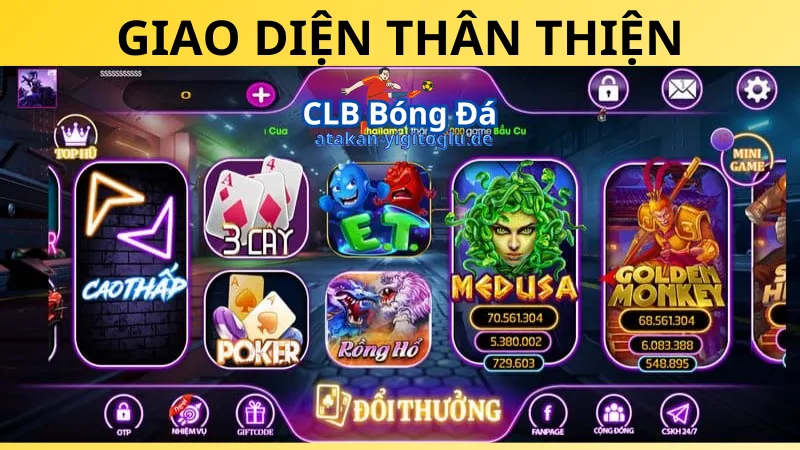 Giao diện bắt mắt nhưng dễ sử dụng