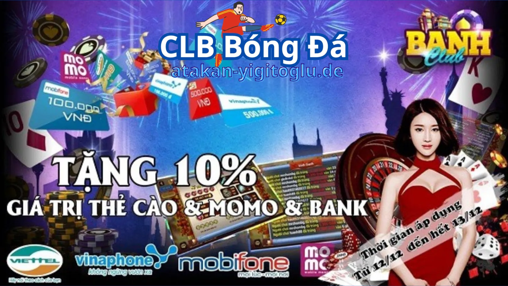 Chương trình khuyến mãi tại cổng game banh club mới nhất 2021