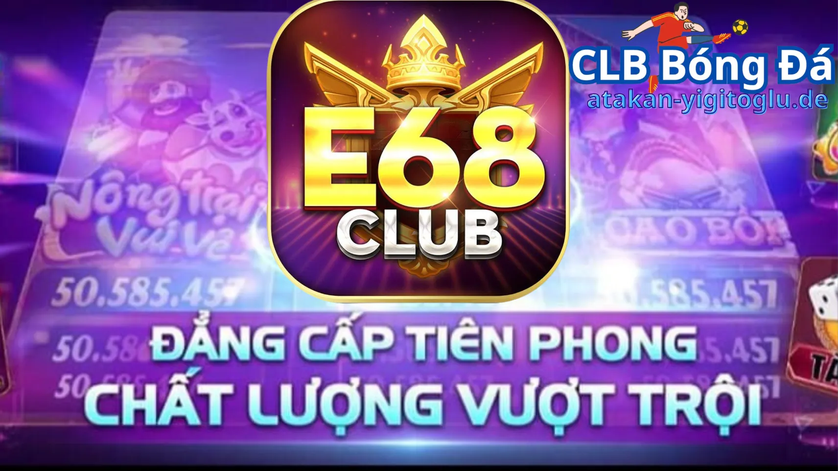 Giới thiệu về cổng game bài đổi thưởng tiền thật E68 club 