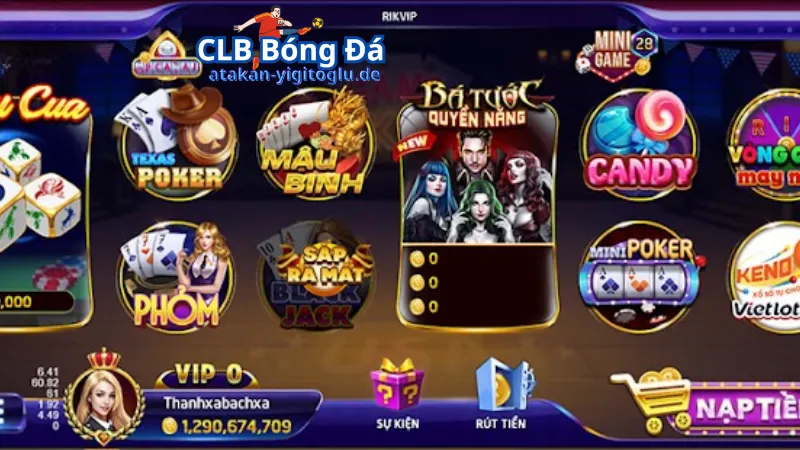 Những ưu điểm hàng đầu khẳng định uy tín cổng game Rikvip