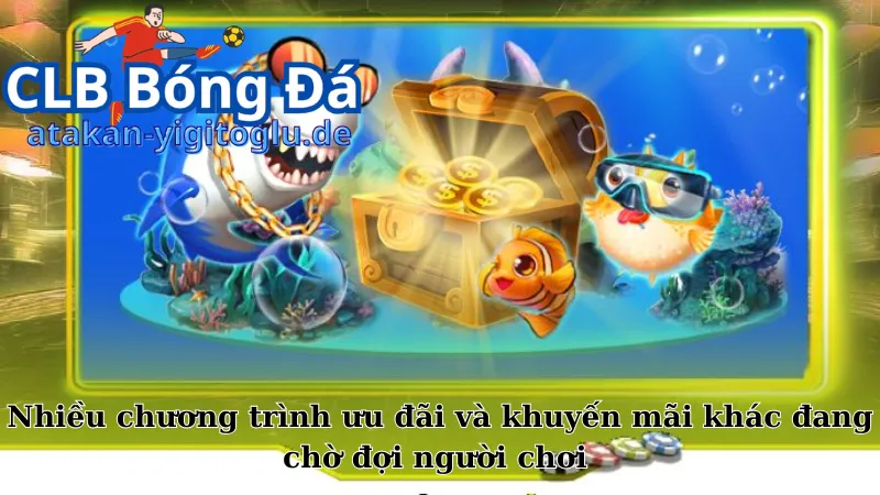 Nhiều chương trình ưu đãi và khuyến mãi khác đang chờ đợi người chơi 