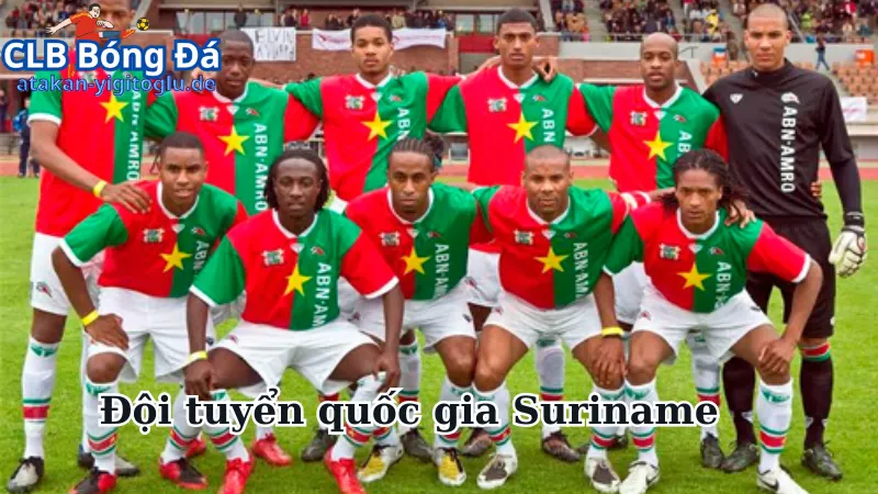 Sơ đồ về đội tuyển quốc gia Suriname