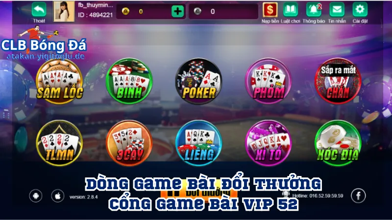 Dòng game bài đổi thưởng